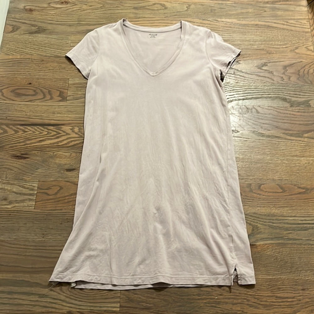 Madewell V-neck T-shirt Dress XS EUC